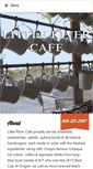 Mobile Screenshot of littlerivercafe.com